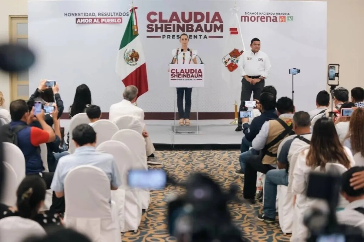 Claudia Sheinbaum pide a sacerdotes “no orientar el voto”