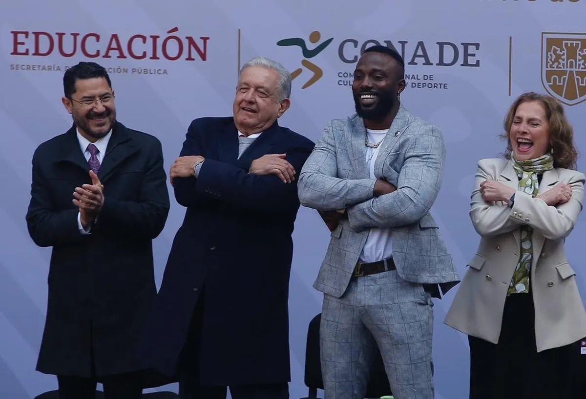 Entrega AMLO Premio Nacional del Deporte 2023