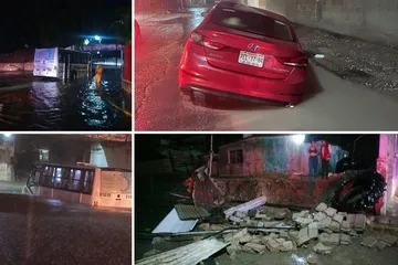 GALERÍA Y VIDEOS | Lluvias provocan afectaciones en Tula