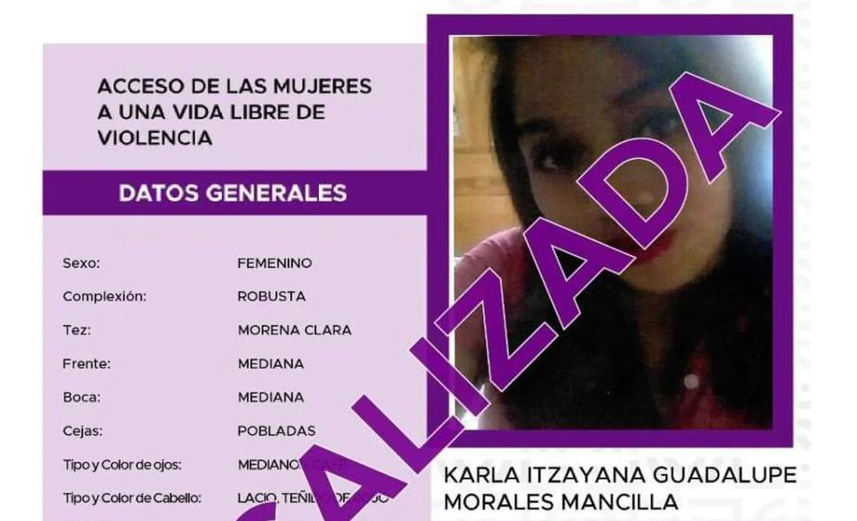 Localizan en Hidalgo a Karla Itzayana, desaparecida en CDMX