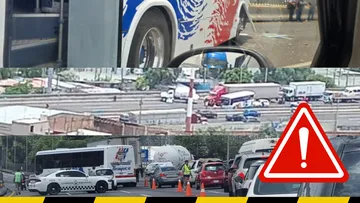 Un accidente entre un autobús y una pipa colapsa la autopista México-Pachuca este 17 de julio, generando fuerte tráfico y cierre de carriles.