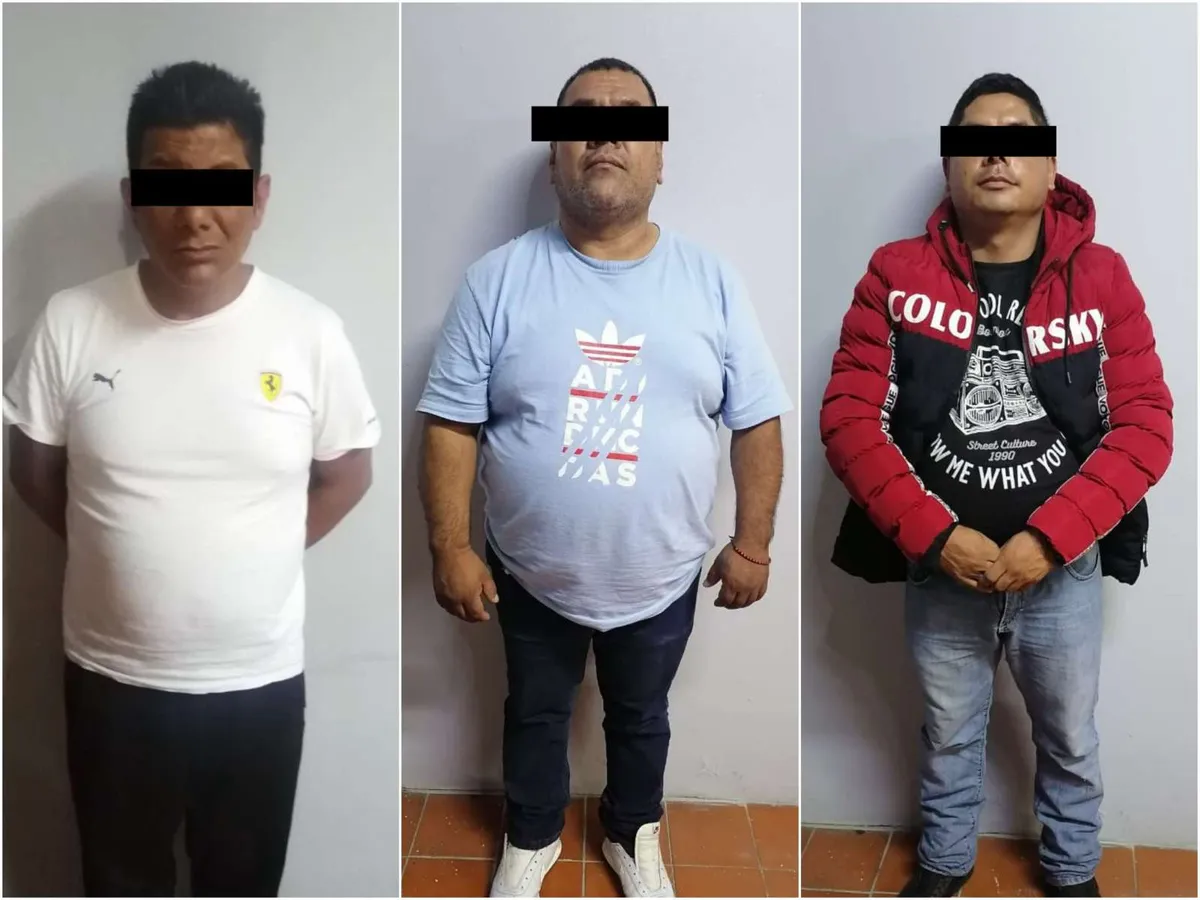 Caen tres por robo a taquería en Mixquiahuala