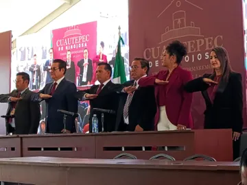 Jorge Araus toma protesta como alcalde de Cuautepec