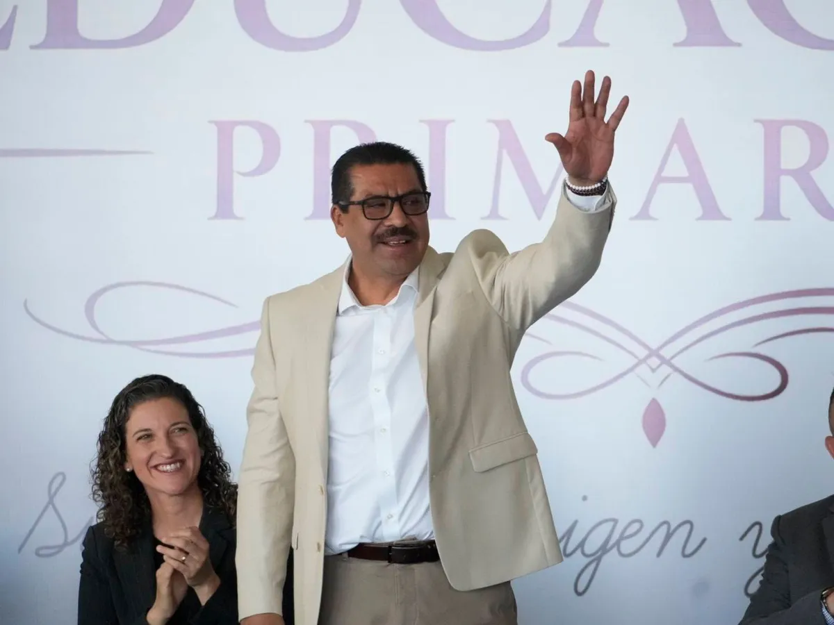 Said Vargas dirigente Sección 15 SNTE