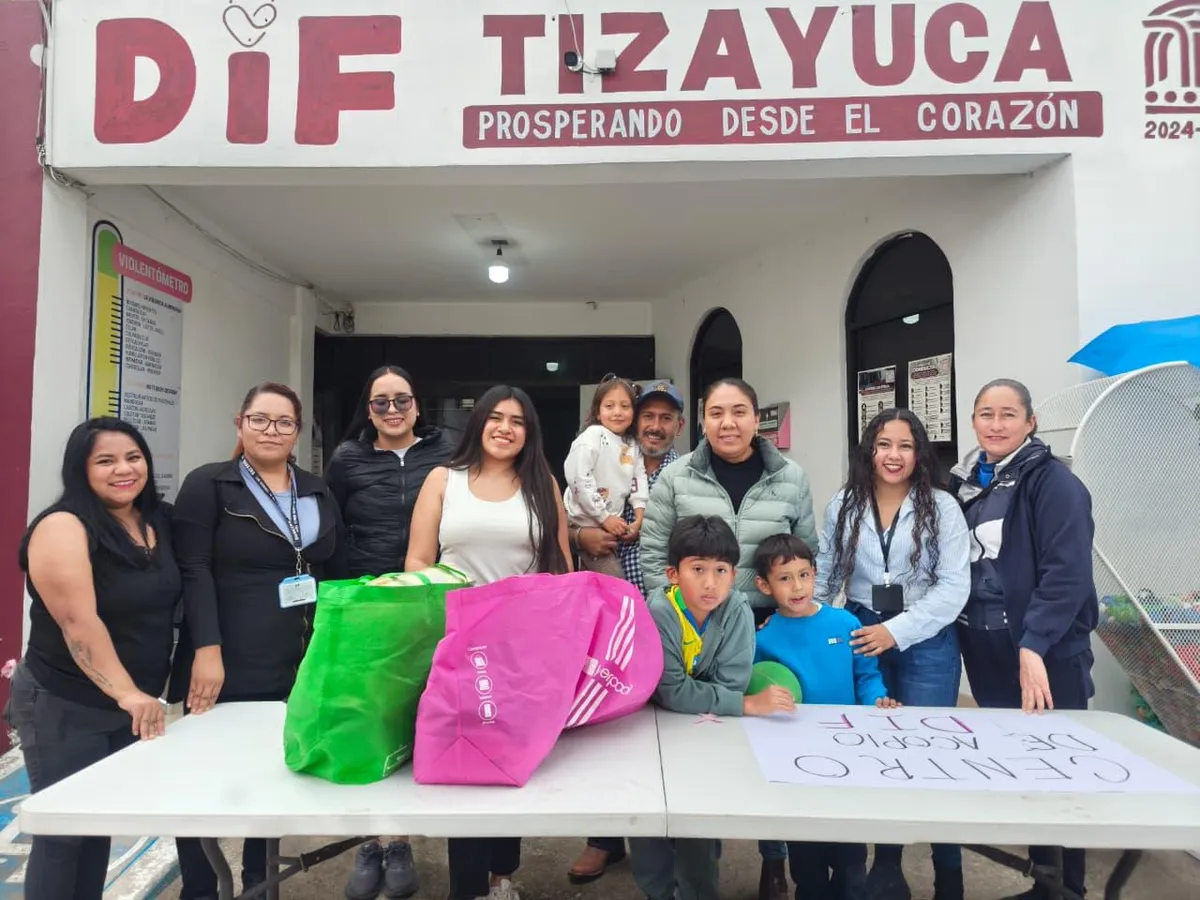 Tizayuca se une: habilitan centro de acopio para ayudar a familias afectadas por inundaciones