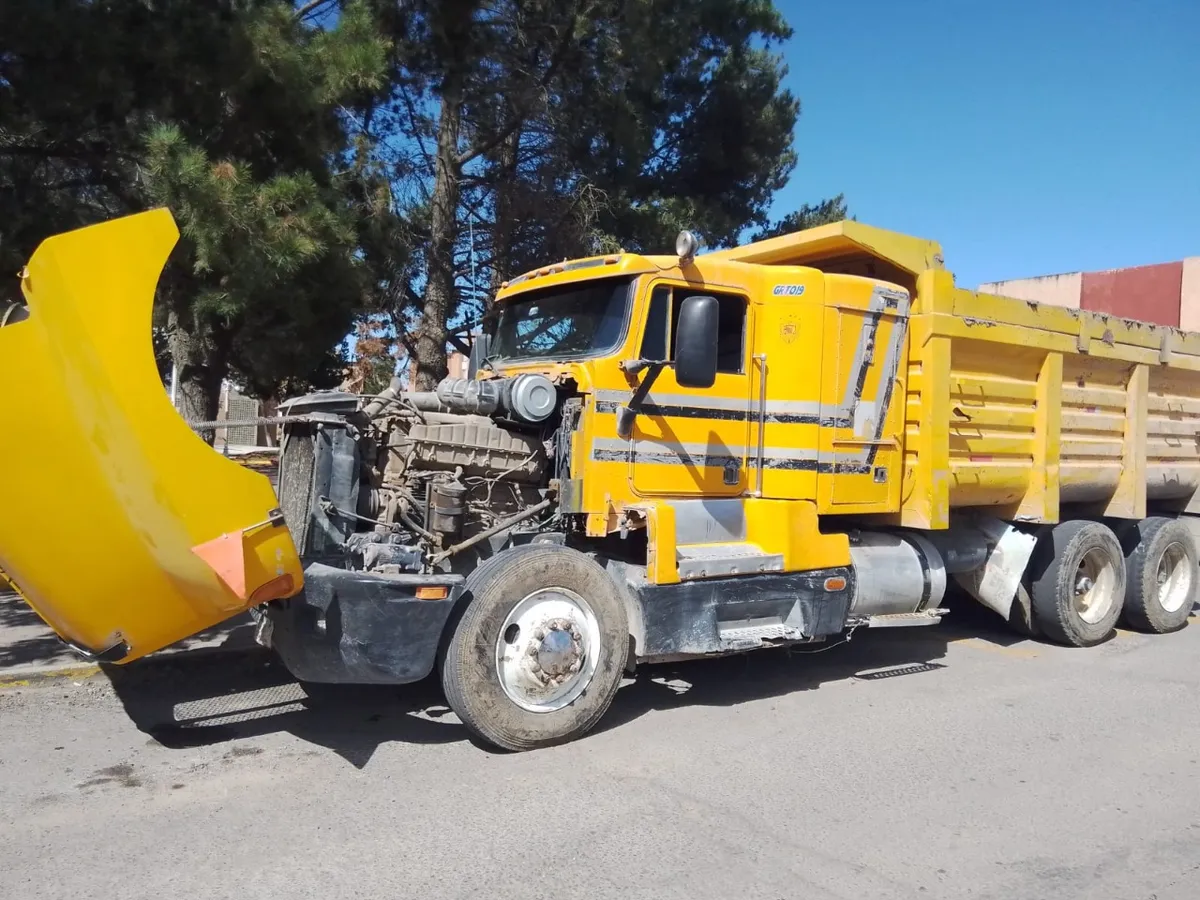 Atrapan a poblano con camión robado en Acaxochitlán