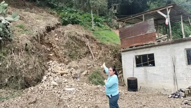 LLos vecinos aseguran que a casi una semana del deslave no han recibido ningún tipo de ayuda