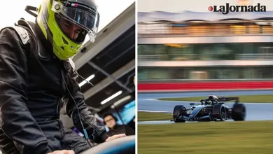 Checo estrena el monoplaza de Cadillac