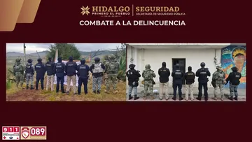 SSPH asegura más de mil 400 dosis de narcoticos y 2 mil 700 litros de hidrocarburo en Cuautepec