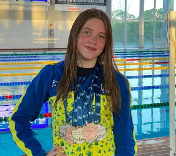 Califica Valentina Mancera al nacional de natación en Brasil