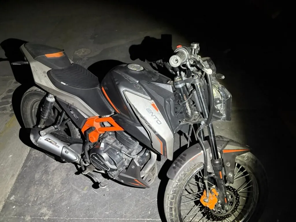 Localizan motocicleta robada en Pachuca