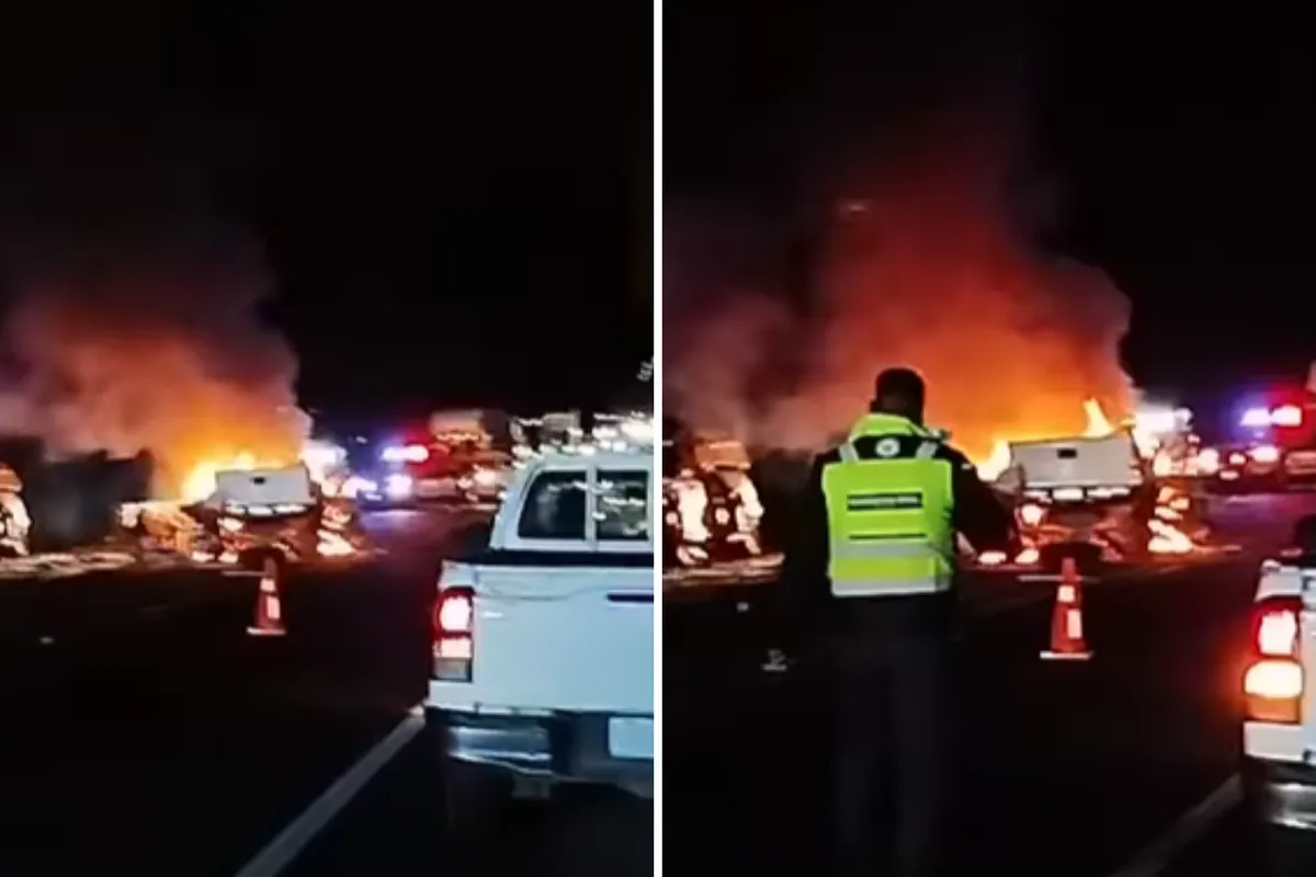 Accidente en la carretera México-Tuxpan deja dos muertos y varios heridos