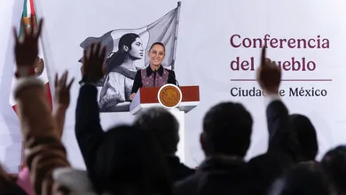 La presidenta respondió a cuestionamientos sobre las madres buscadoras tras la visita del Pato Merlín a Palacio Nacional.