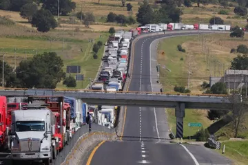 bloqueo arco norte 31 de octubre