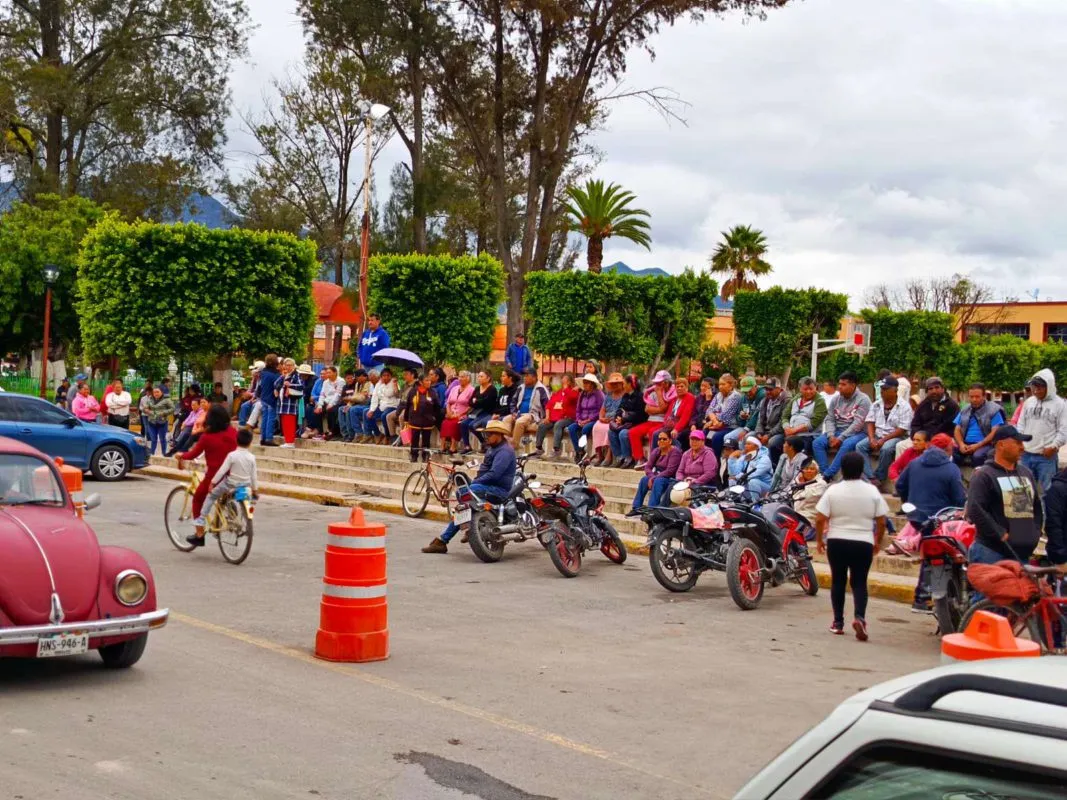 Francisco I. Madero: pobladores obligan a suspender obra hídrica