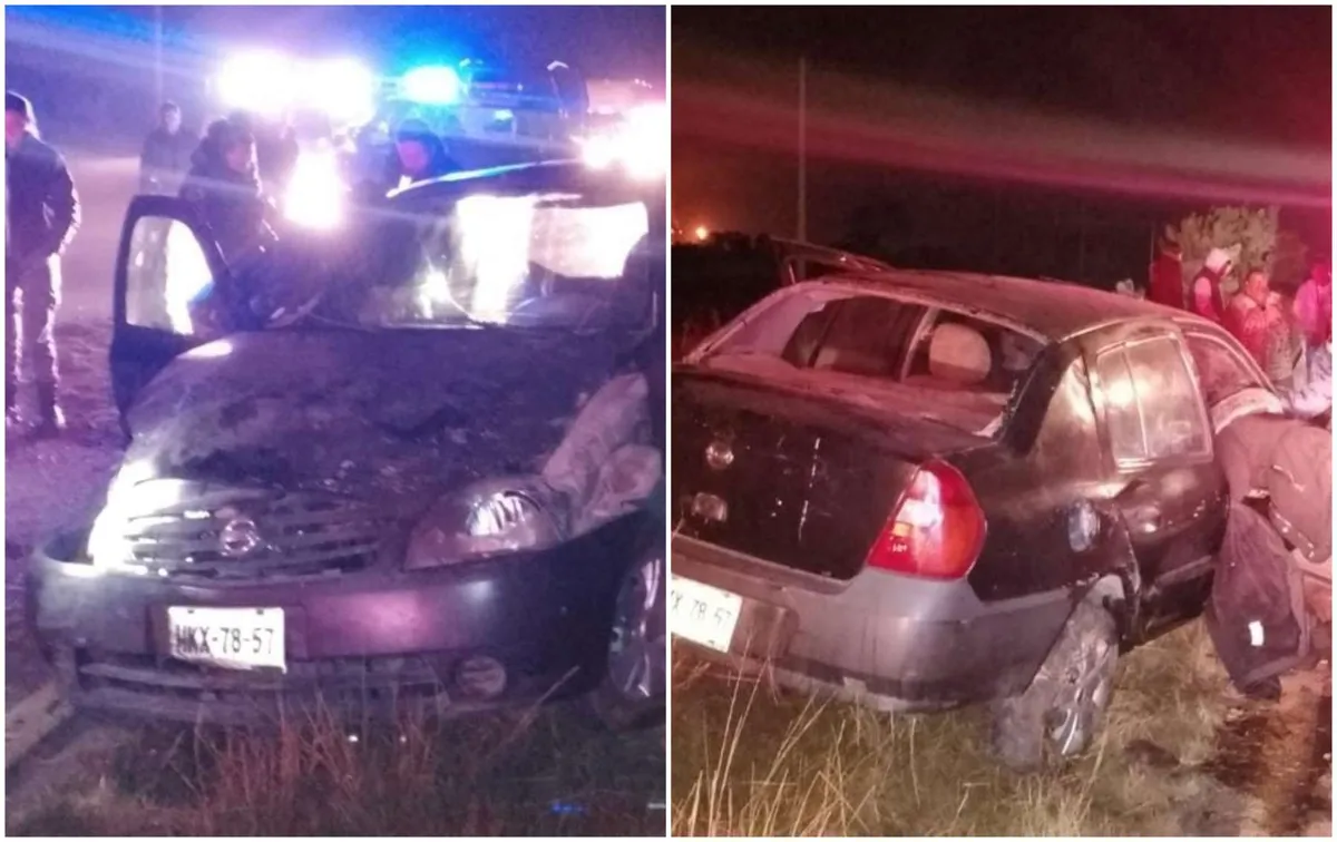 Accidente en carretera Tula-Tlahuelilpan deja dos heridos