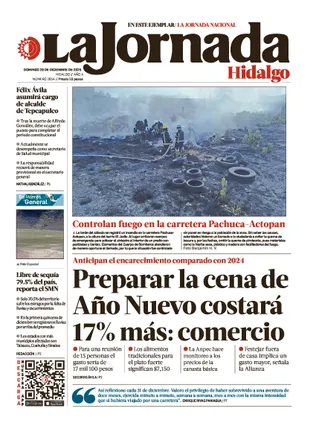 La Jornada Hidalgo | 28 de diciembre de 2025