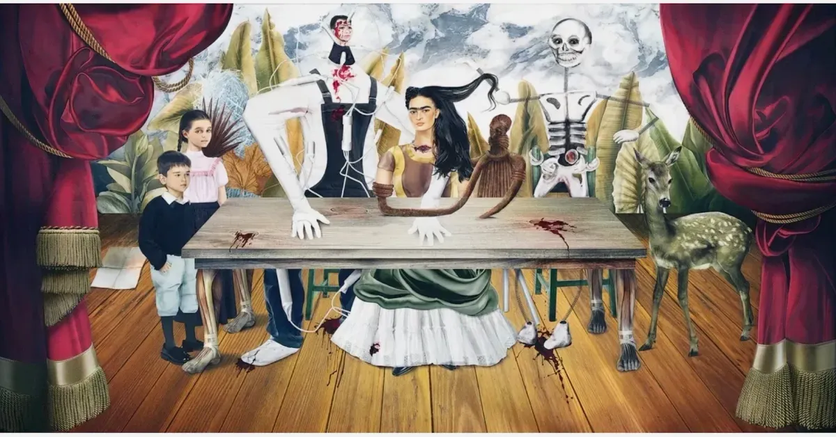 La mesa herida, cuadro perdido de Frida Kahlo