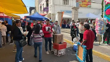 Operativo de seguridad por festejos guadalupanos en La Villita, Pachuca.