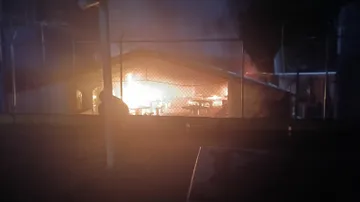 Sofocan incendio en CERESO de Tula; sin reporte de lesionados