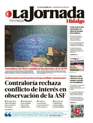 La Jornada Hidalgo | 19 de febrero de 2026