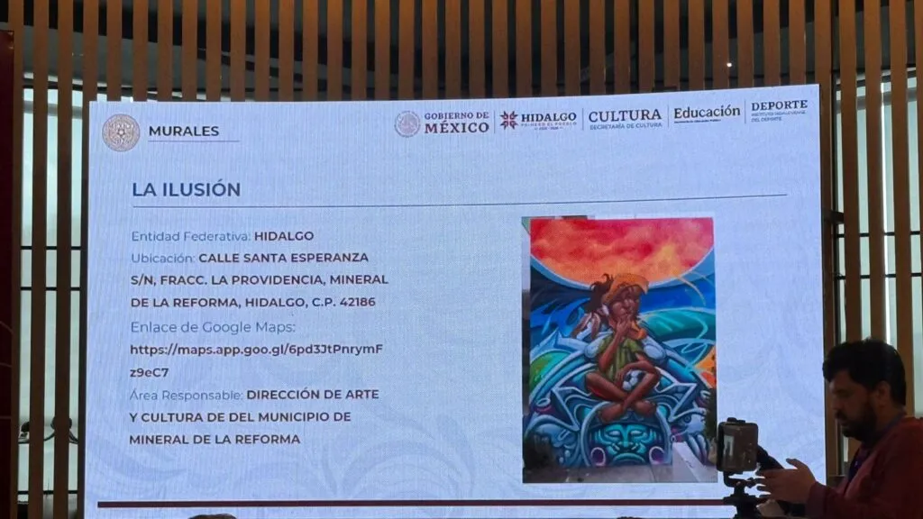 El Mundial también se vivirá fuera de los estadios: así serán los murales que se realizarán en Hidalgo