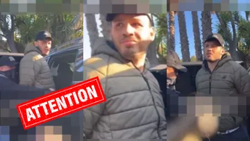 En redes sociales circula un video de la detención del boxeador Julio César Chávez Jr.