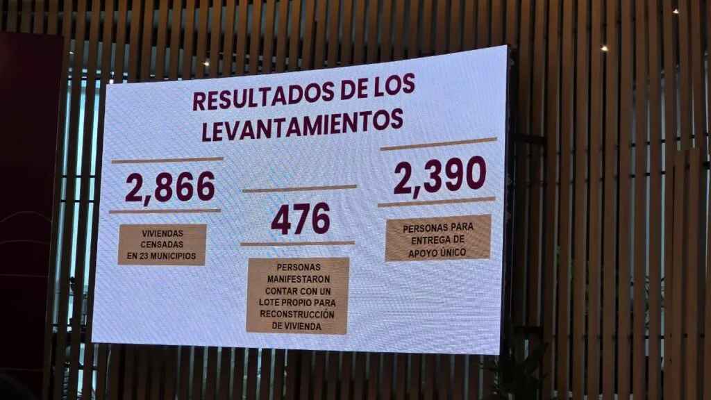 Viviendas para familias afectadas tras la vaguada ya tienen terreno en Hidalgo