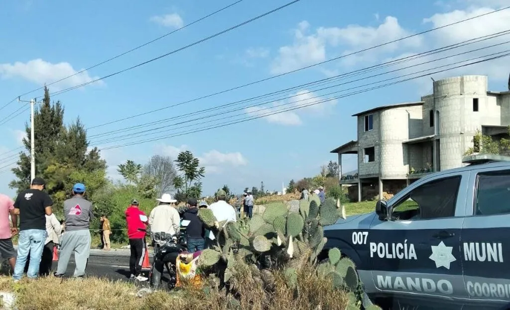 Choque en carretera de Hidalgo termina en tragedia: un hombre pierde la vida