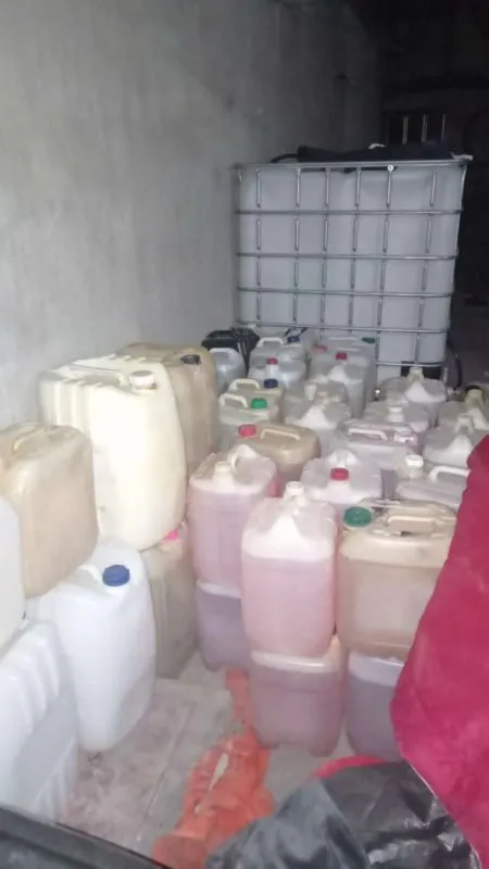 En operativos sorpresa, aseguran 38 mil litros de hidrocarburo robado en Tula