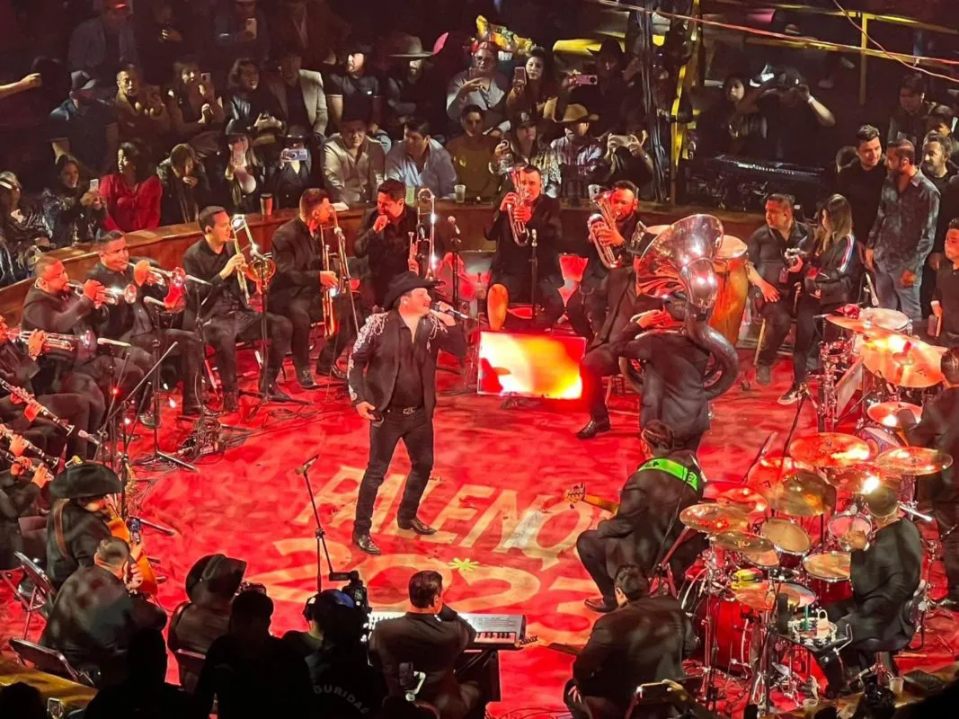 Julión Álvarez en Pachuca 2023: así fue su presentación en el Palenque