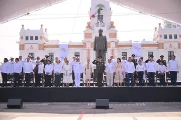 Presidenta Claudia Sheinaum con las Fuerzas Armadas