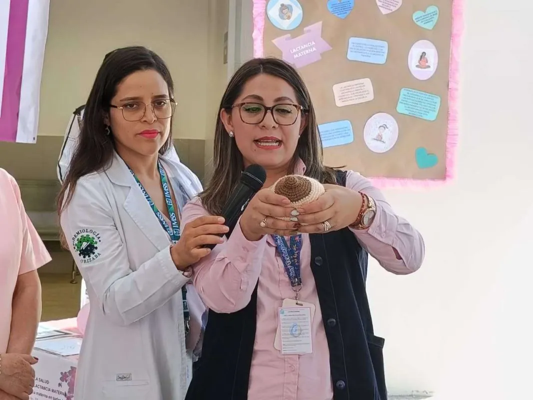 Refuerzan lactancia materna en la Unidad de Medicina Familiar 37 del IMSS en Tlaxcoapan