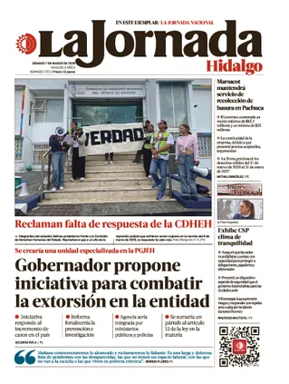 La Jornada Hidalgo | 07 de marzo de 2026