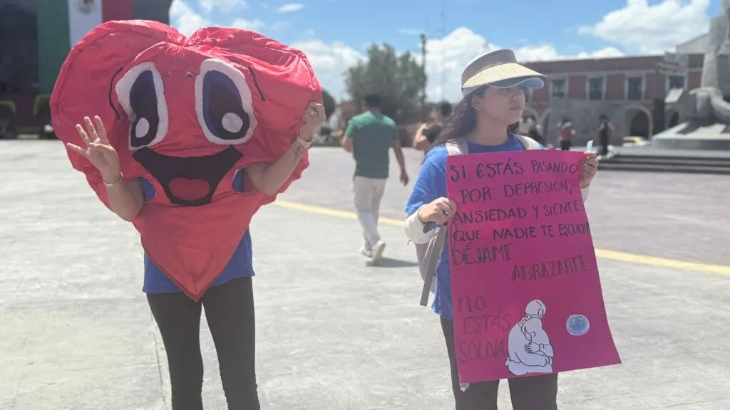 Día Mundial de Prevención del Suicidio: jornada de concientización en Plaza Juárez