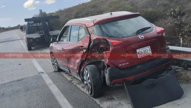 Choque y huida en el Arco Norte: un camión de carga impactó a una camioneta y abandonó el lugar, generando afectación vial.