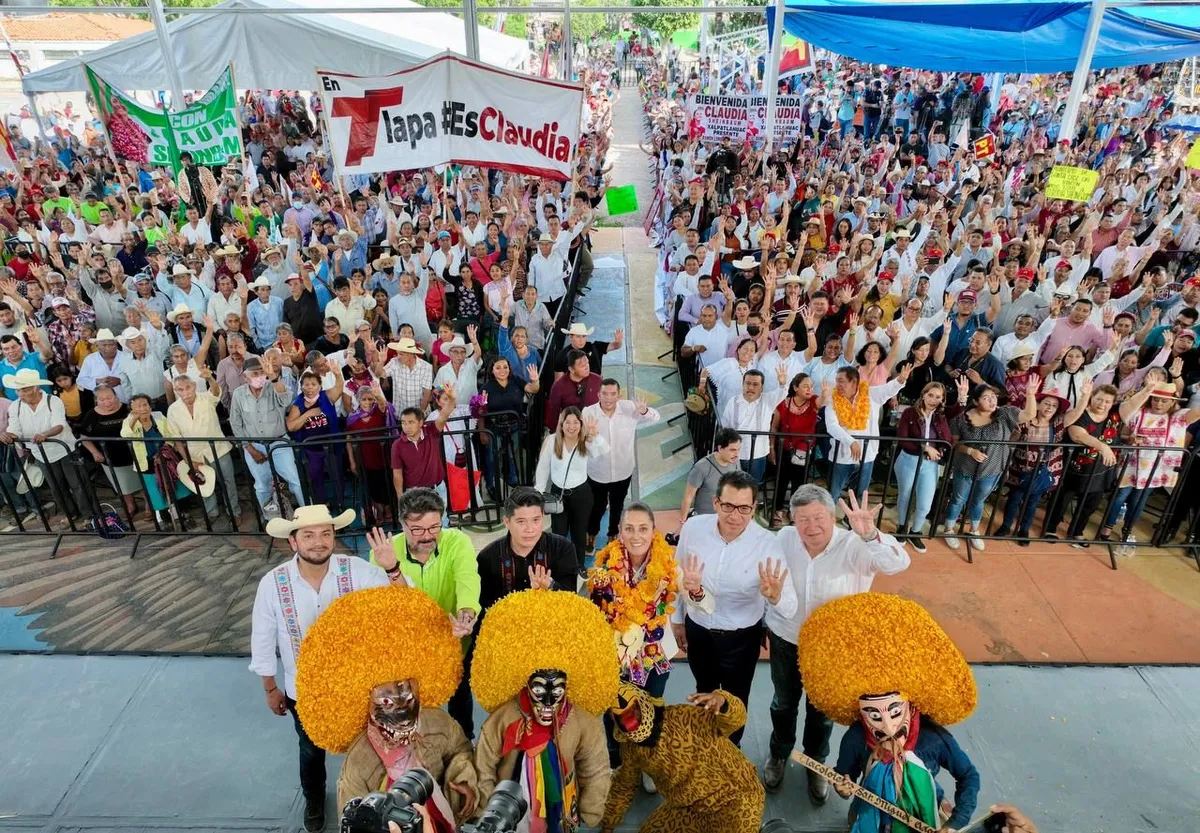 “Por primera vez, habrá una mujer Presidenta de la República’’: Sheinbaum