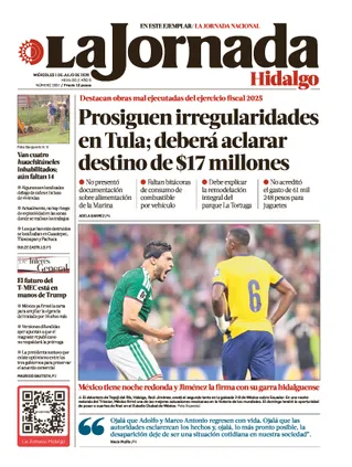 La Jornada Hidalgo | 01 de julio de 2026