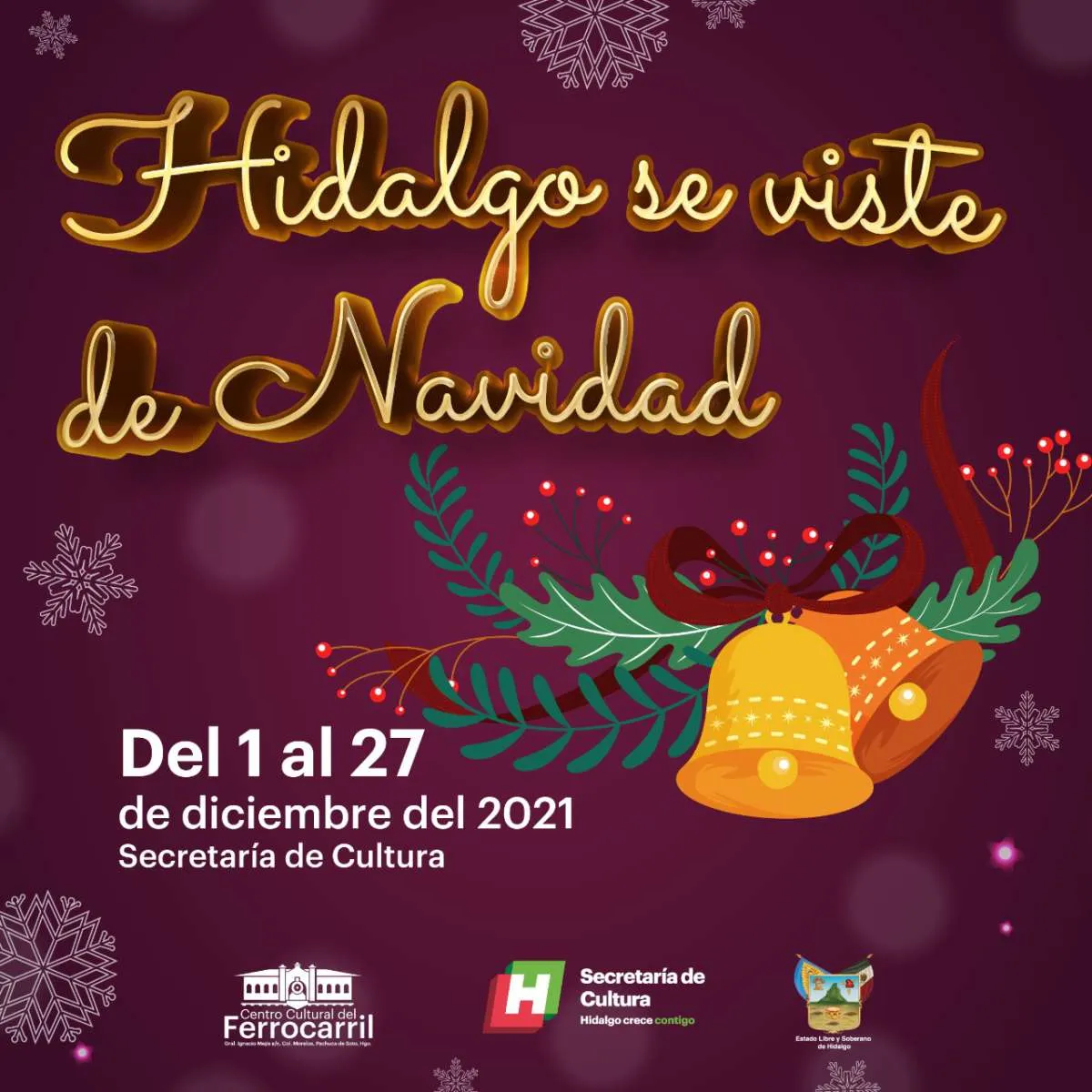 Listo el Festival Hidalgo se Viste de Navidad