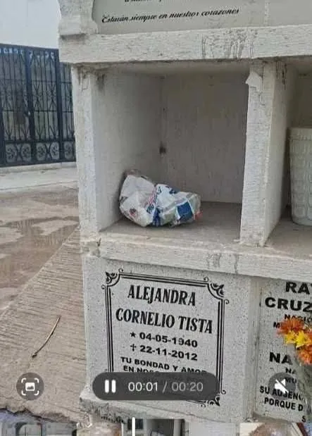 Familia denuncia desaparición de restos de dos personas en panteón de Tulancingo