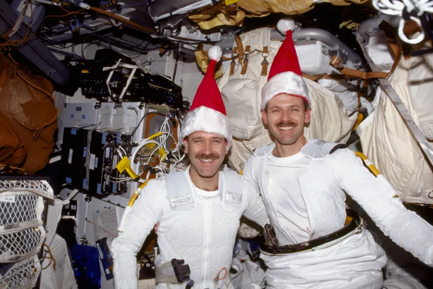Navidad en el espacio; así celebran en la Estación Espacial Internacional