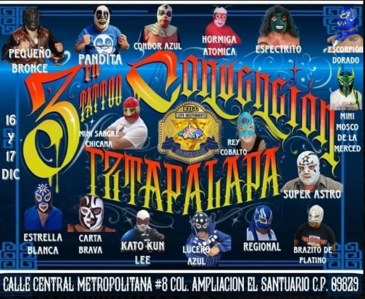 La 3era Convención de Tatuajes en Iztapalapa: Arte, Deporte y Entretenimiento para Toda la Familia