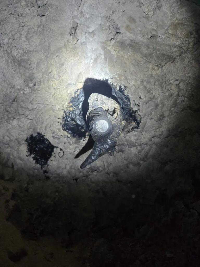 Descubren túnel clandestino conectado a ducto de Pemex en Hidalgo