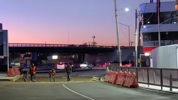Pachuca: tráfico intenso en el bulevar Colosio por cierre en la glorieta 24 horas