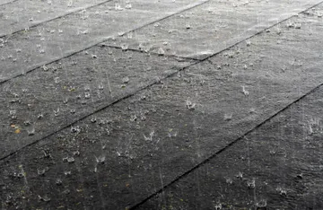 Foto de lluvias, que podrían hacerse presente en Hidalgo por la tormenta Otis.