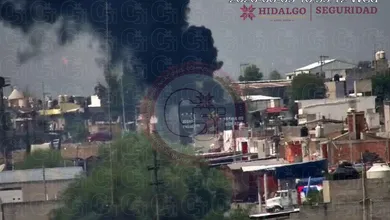 Movilización de emergencia en la Central de Abastos de Tezontepec tras el incendio de un local. Esto es lo que se sabe.