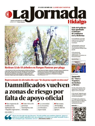 La Jornada Hidalgo | 15 de enero de 2026