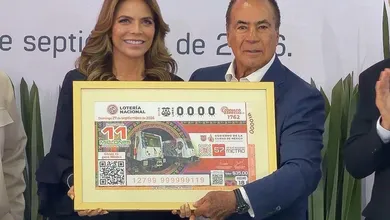 Billete conmemorativo por los 57 años del Metro