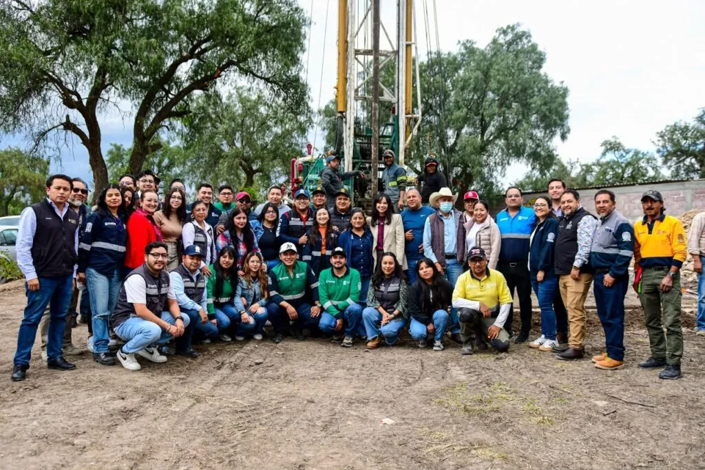 Tizayuca inicia perforación de pozo que beneficiará a seis comunidades