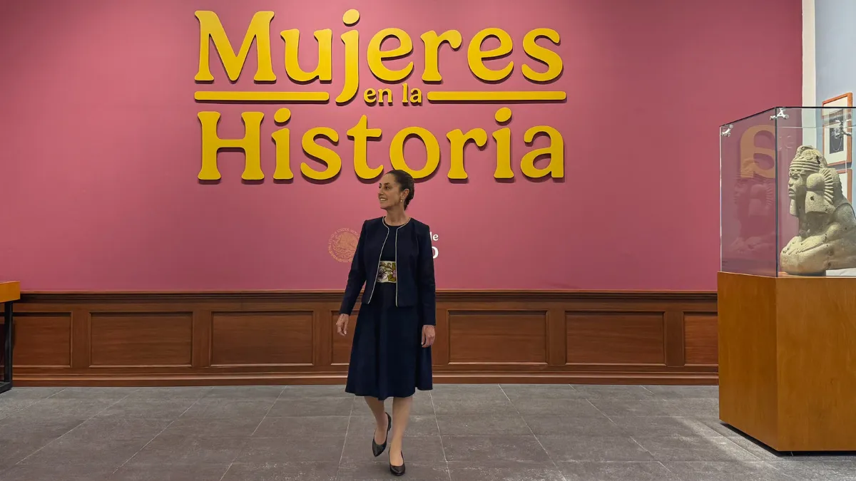 Sheinbaum presenta decálogo de acciones en favor de las mujeres